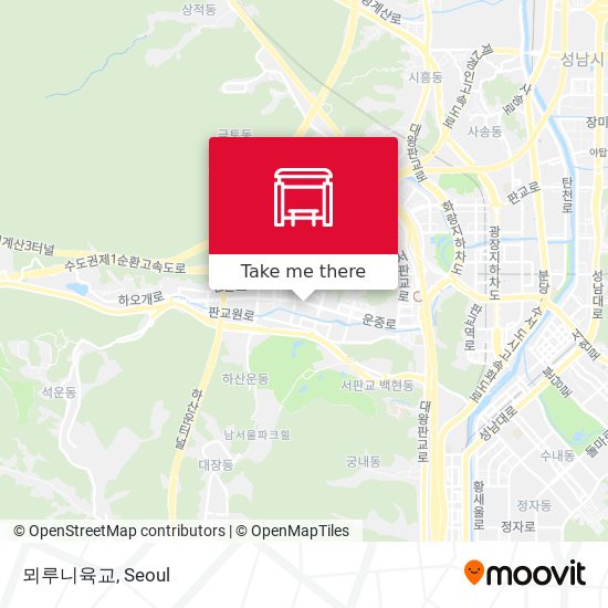 뫼루니육교 map