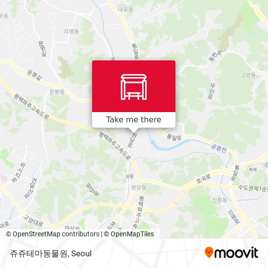 쥬쥬테마동물원 map