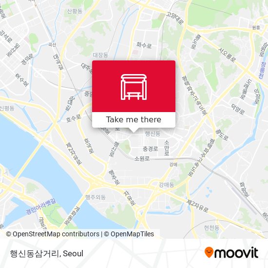 행신동삼거리 map
