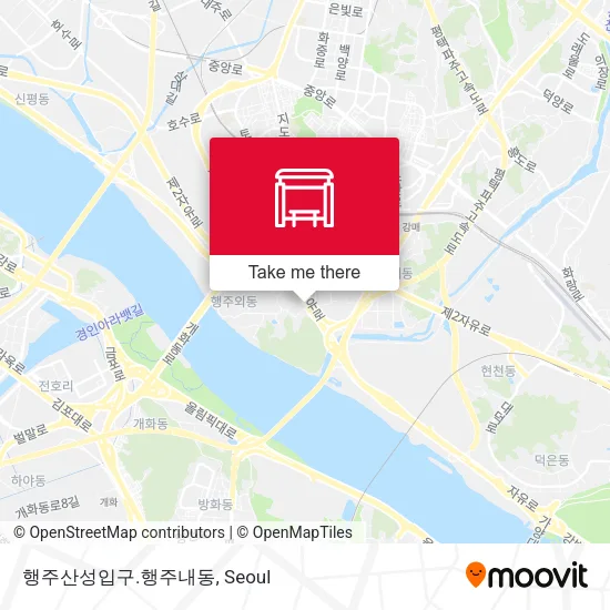행주산성입구.행주내동 map