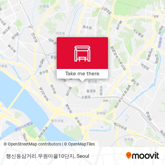 행신동삼거리.무원마을10단지 map