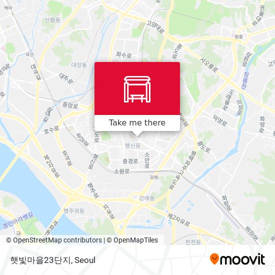 햇빛마을23단지 map