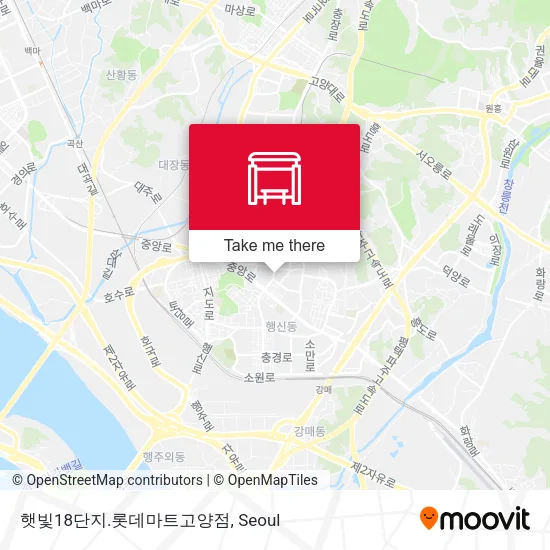 햇빛18단지.롯데마트고양점 map