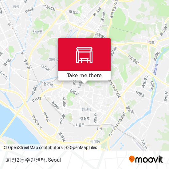 화정2동주민센터 map