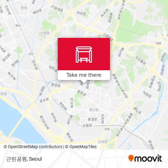 근린공원 map