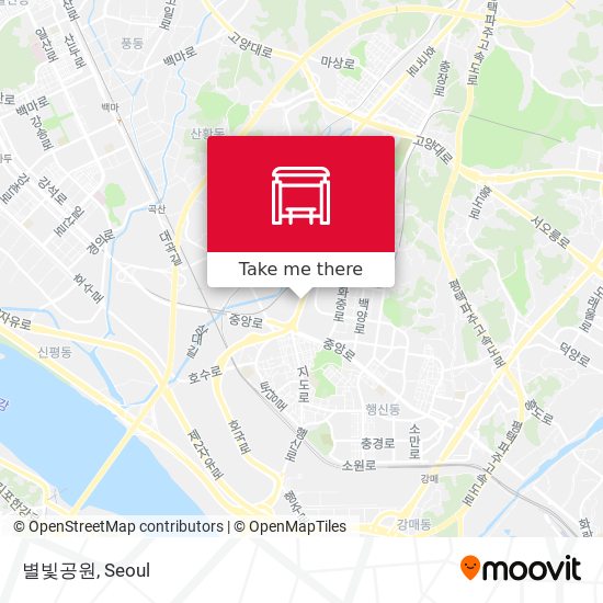 별빛공원 map
