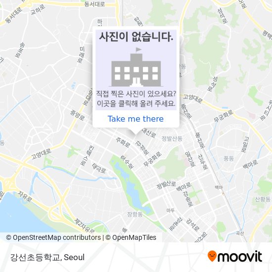 강선초등학교 map