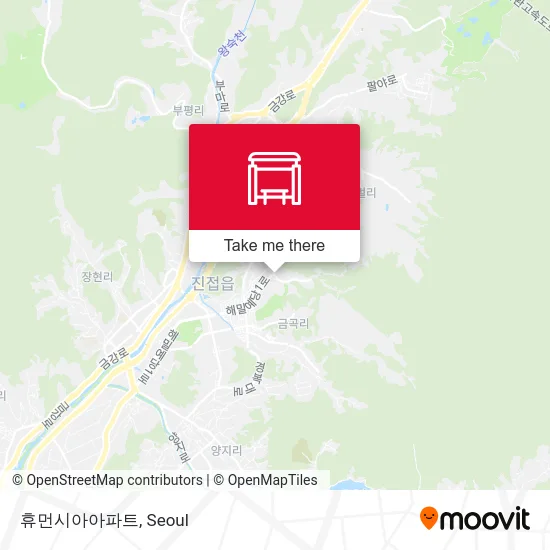 휴먼시아아파트 map
