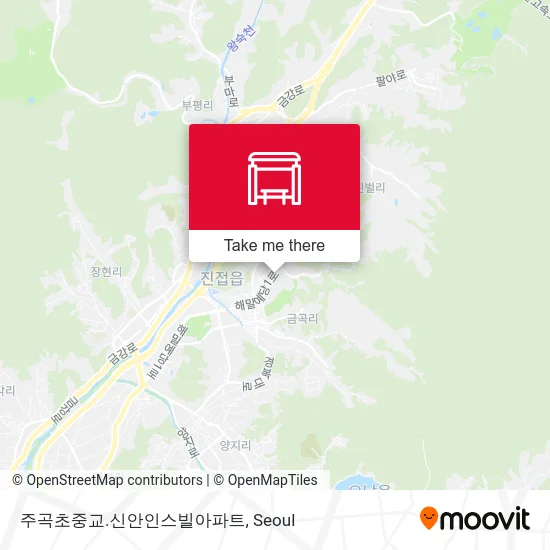 주곡초중교.신안인스빌아파트 map