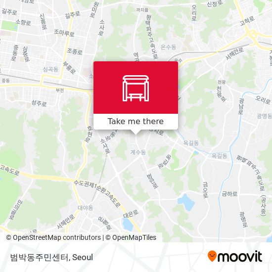 범박동주민센터 map