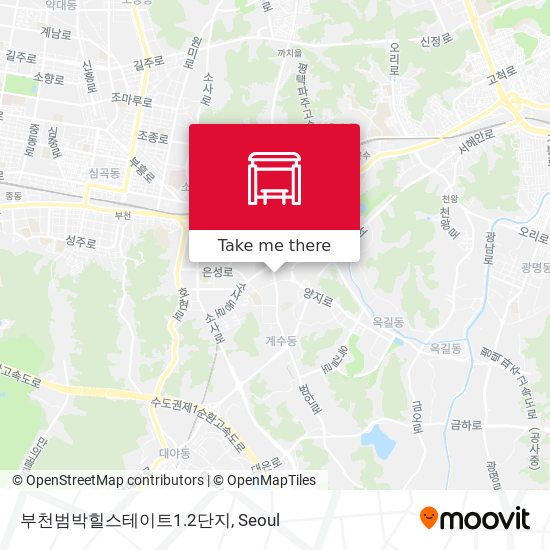 부천범박힐스테이트1.2단지 map