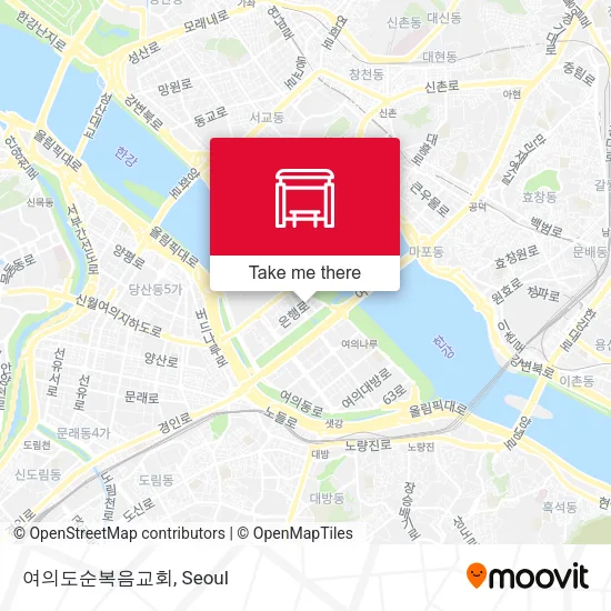 여의도순복음교회 map