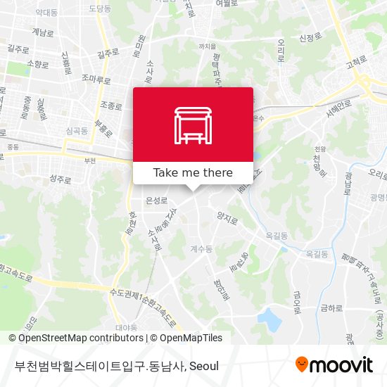 부천범박힐스테이트입구.동남사 map