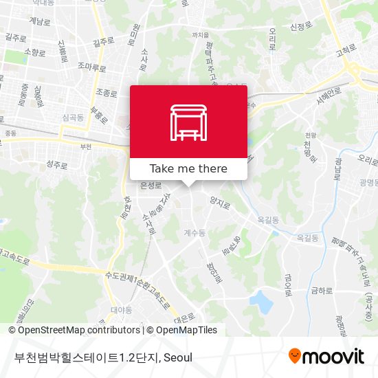 부천범박힐스테이트1.2단지 map