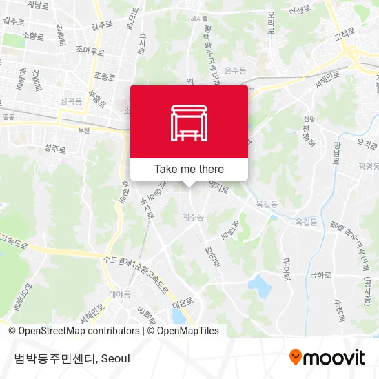 범박동주민센터 map