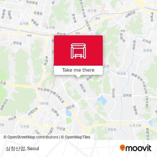 삼창산업 map