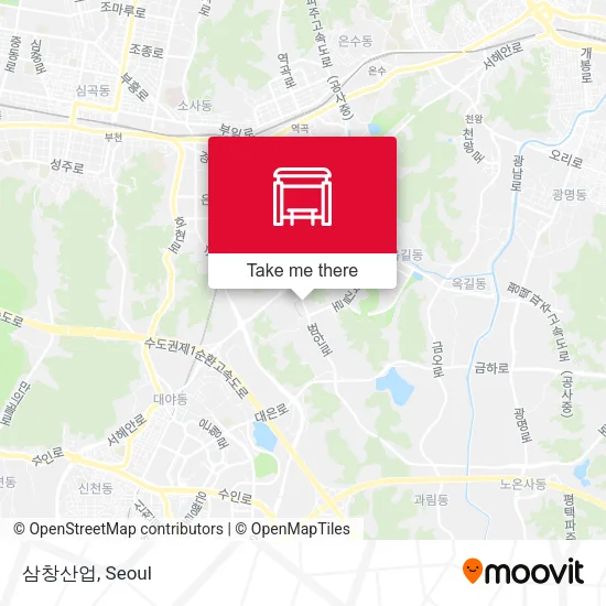 삼창산업 map