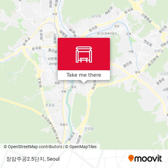 장암주공2.5단지 map