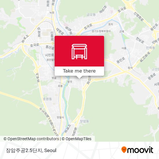 장암주공2.5단지 map