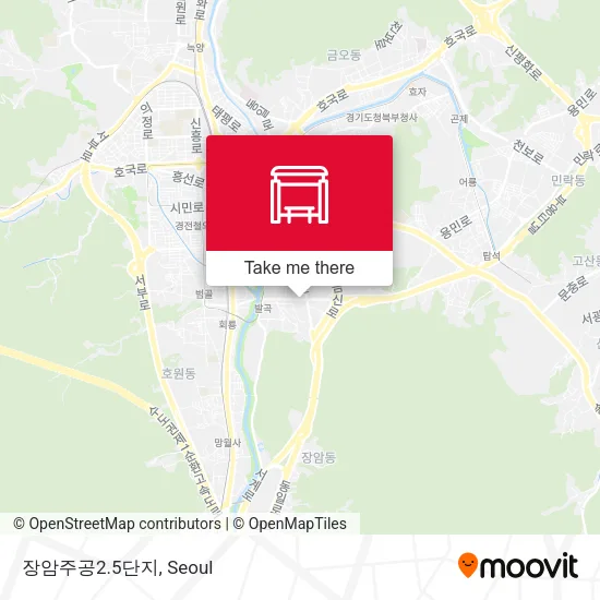 장암주공2.5단지 map