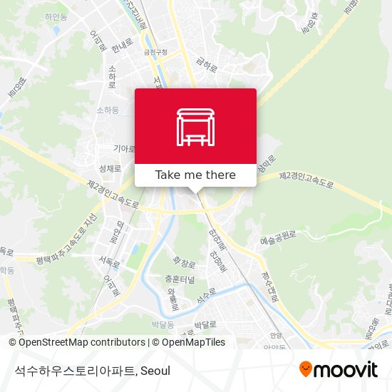 석수하우스토리아파트 map