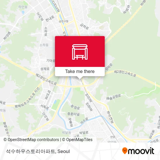 석수하우스토리아파트 map