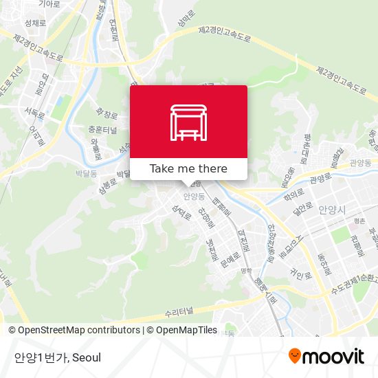 안양1번가 map