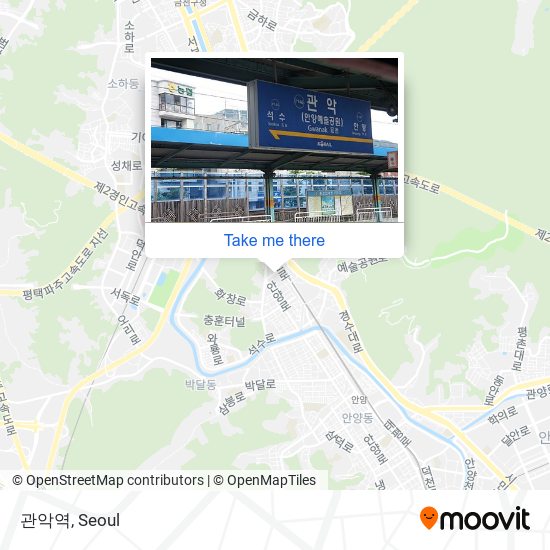 관악역 map