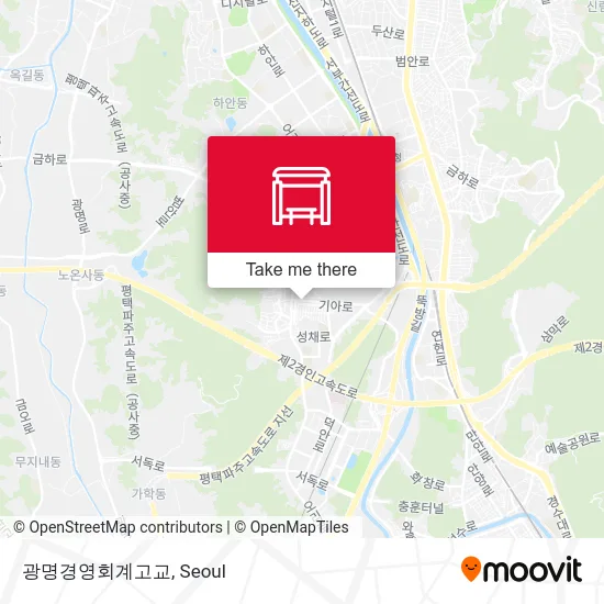 광명경영회계고교 map