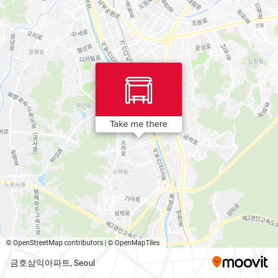 금호삼익아파트 map