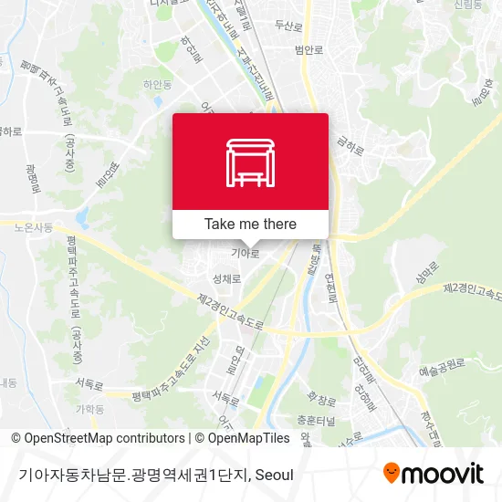 기아자동차남문.광명역세권1단지 map