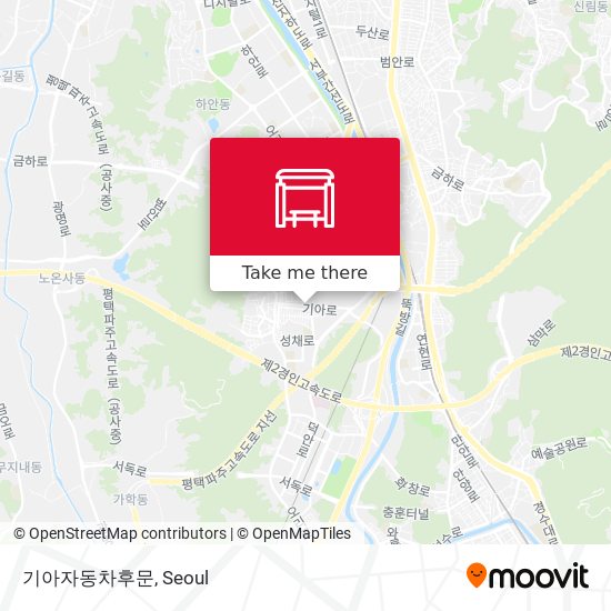 기아자동차후문 map