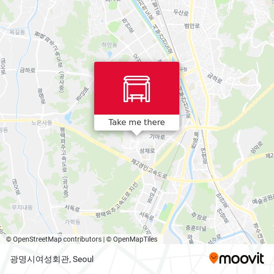 광명시여성회관 map