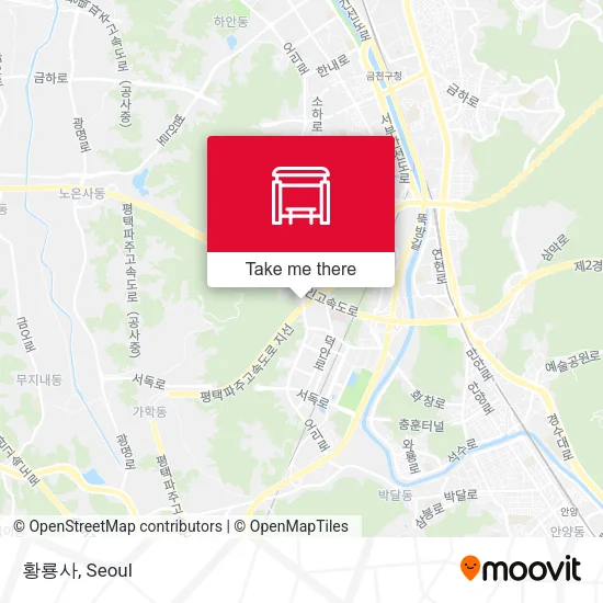 황룡사 map