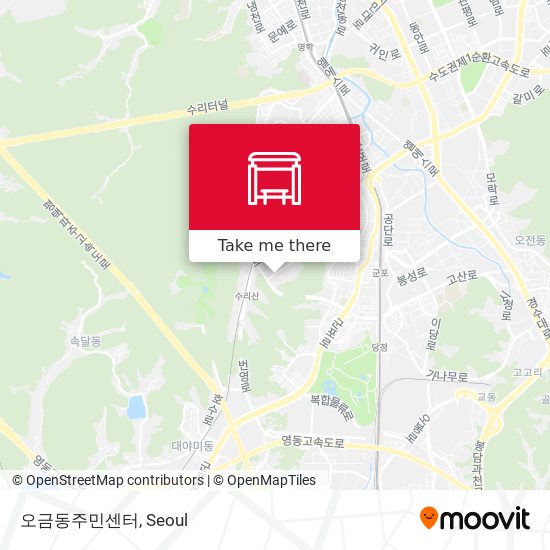 오금동주민센터 map