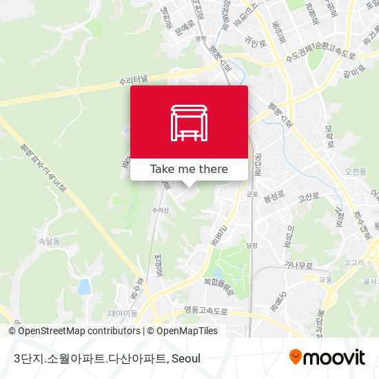 3단지.소월아파트.다산아파트 map