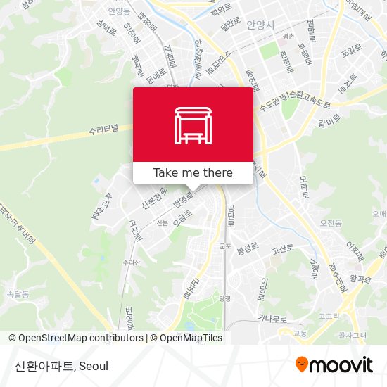 신환아파트 map