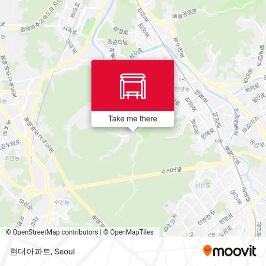 현대아파트 map