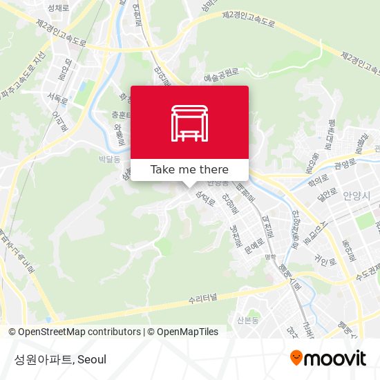 성원아파트 map
