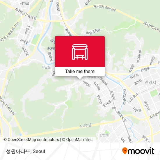 성원아파트 map