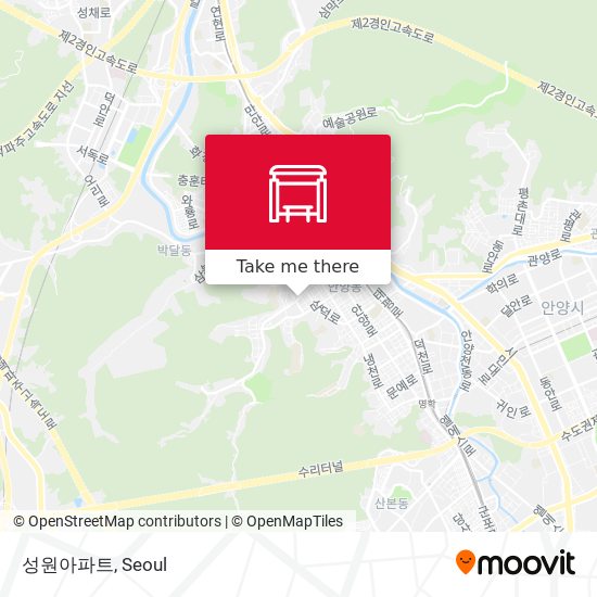 성원아파트 map