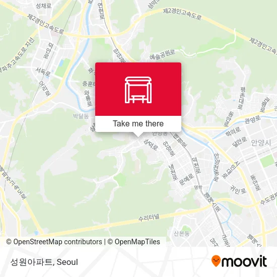 성원아파트 map