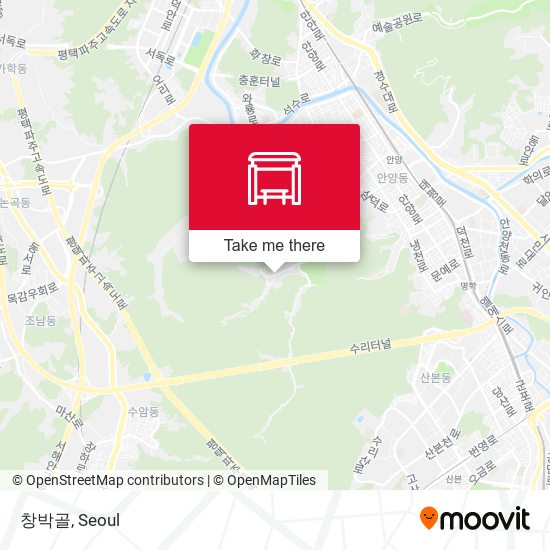 창박골 map
