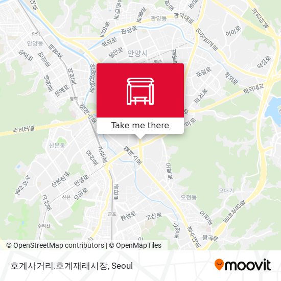 호계사거리.호계재래시장 map