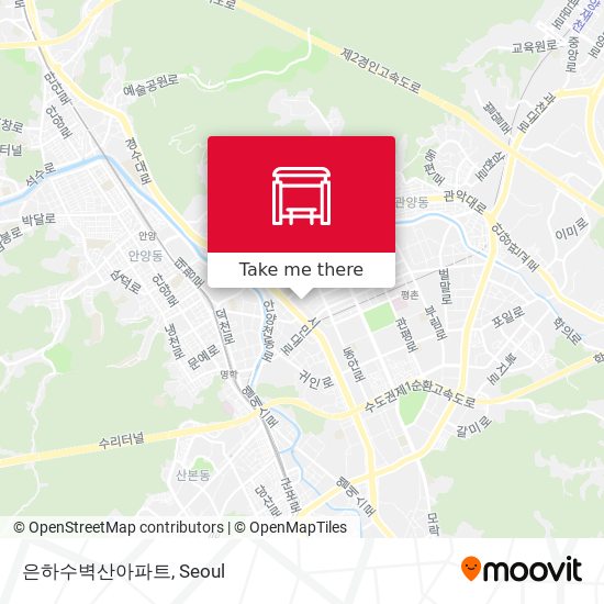 은하수벽산아파트 map