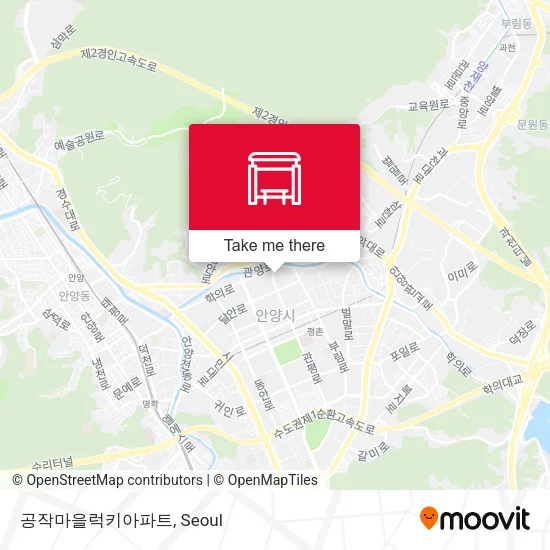 공작마을럭키아파트 map