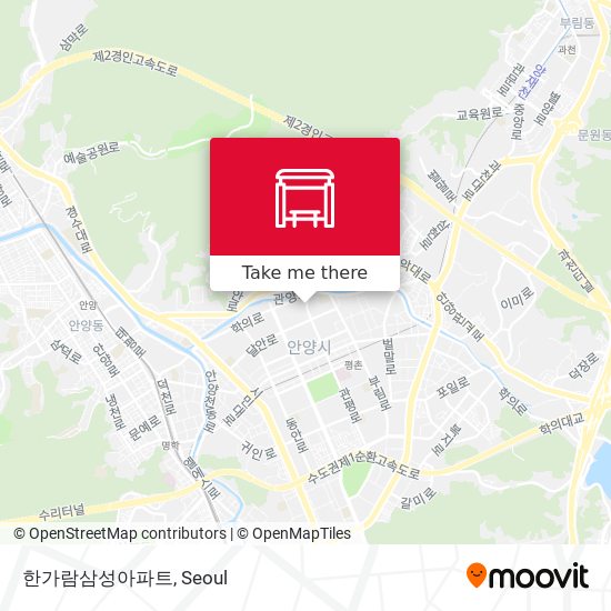 한가람삼성아파트 map