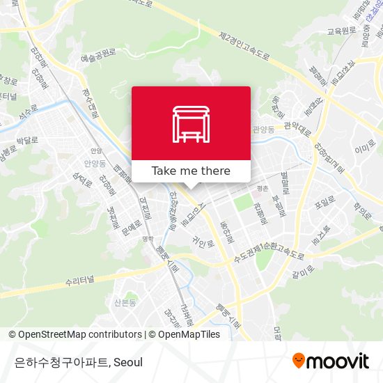 은하수청구아파트 map