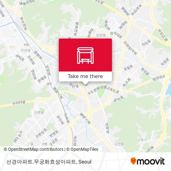 선경아파트.무궁화효성아파트 map