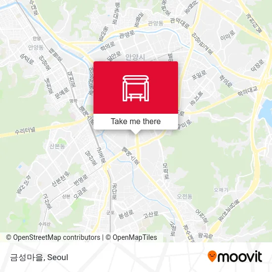 금성마을 map